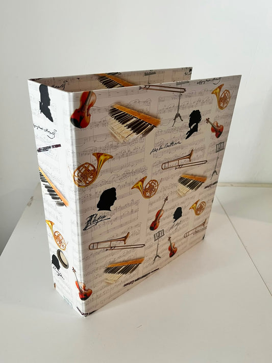 Raccoglitore Strumenti Musicali e Compositori - vista frontale