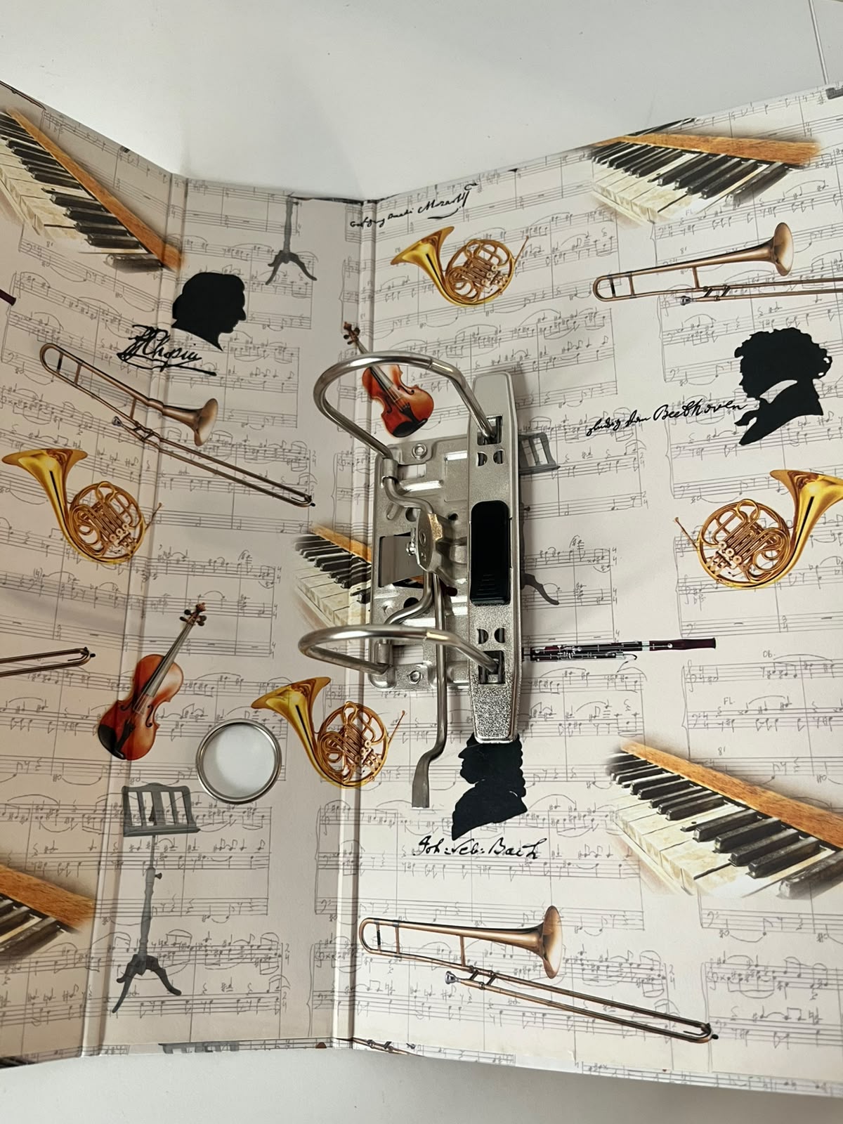Raccoglitore Strumenti Musicali e Compositori - interno