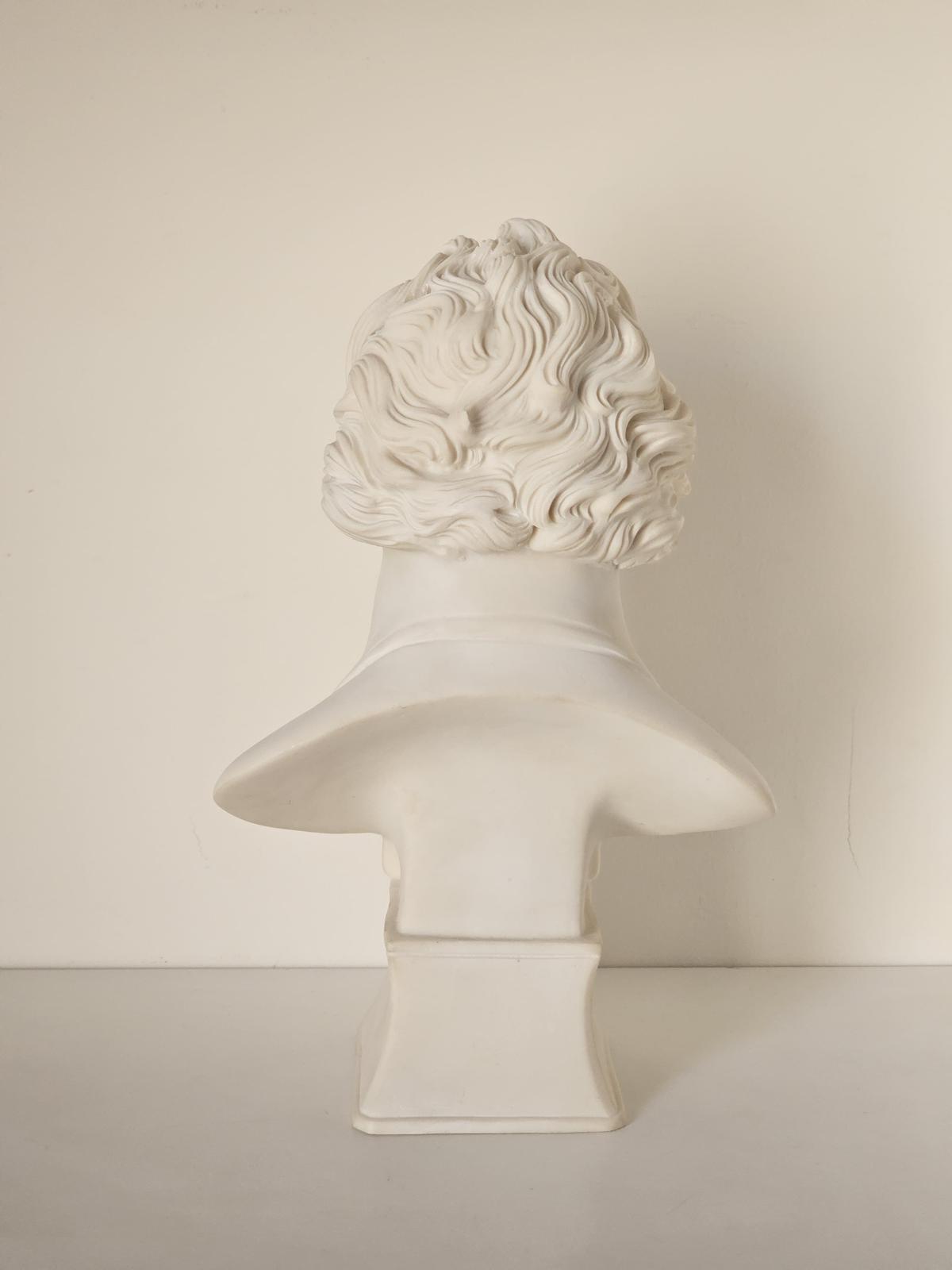 Busto Beethoven – vista posteriore