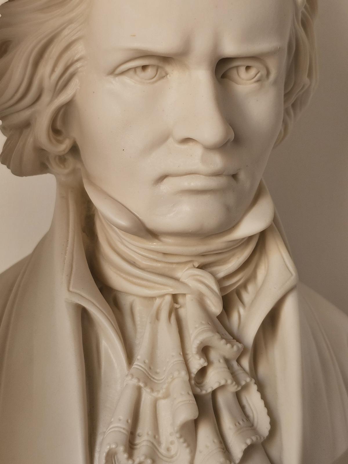Busto Beethoven – etichetta Made in Italy Faro 2000