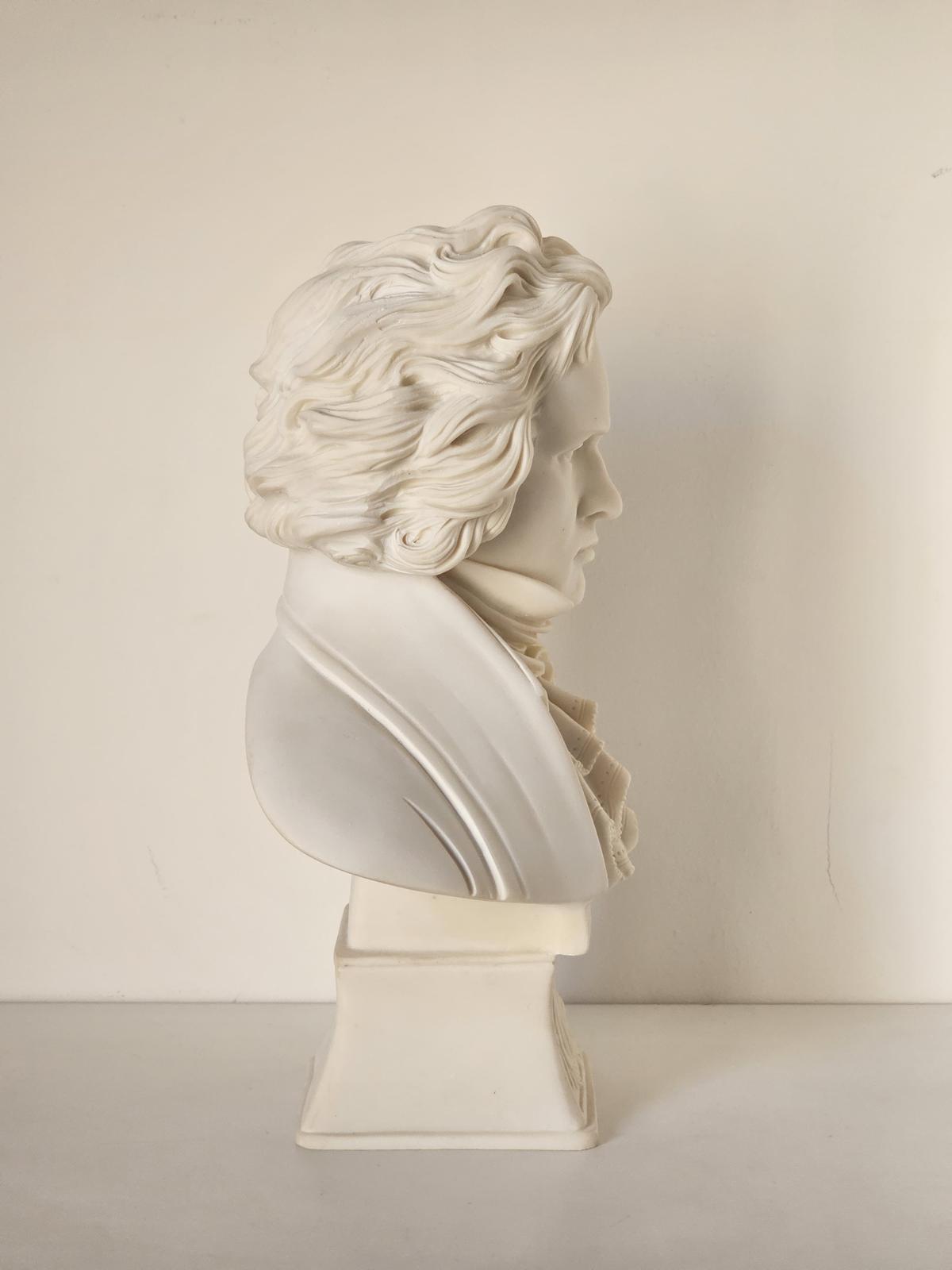 Busto Beethoven – dettaglio volto
