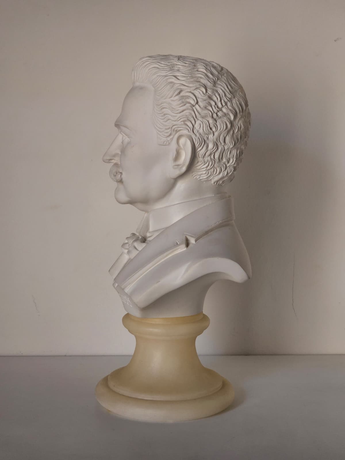 Busto Strauss – vista laterale