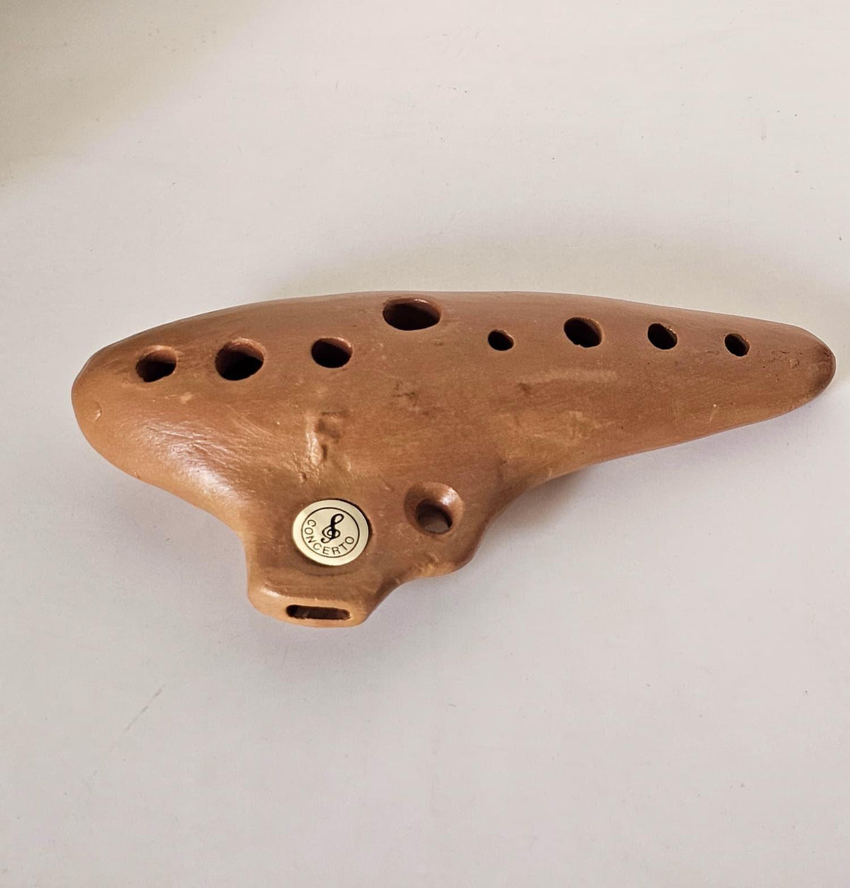 Ocarina Concerto in terracotta, vista posteriore
