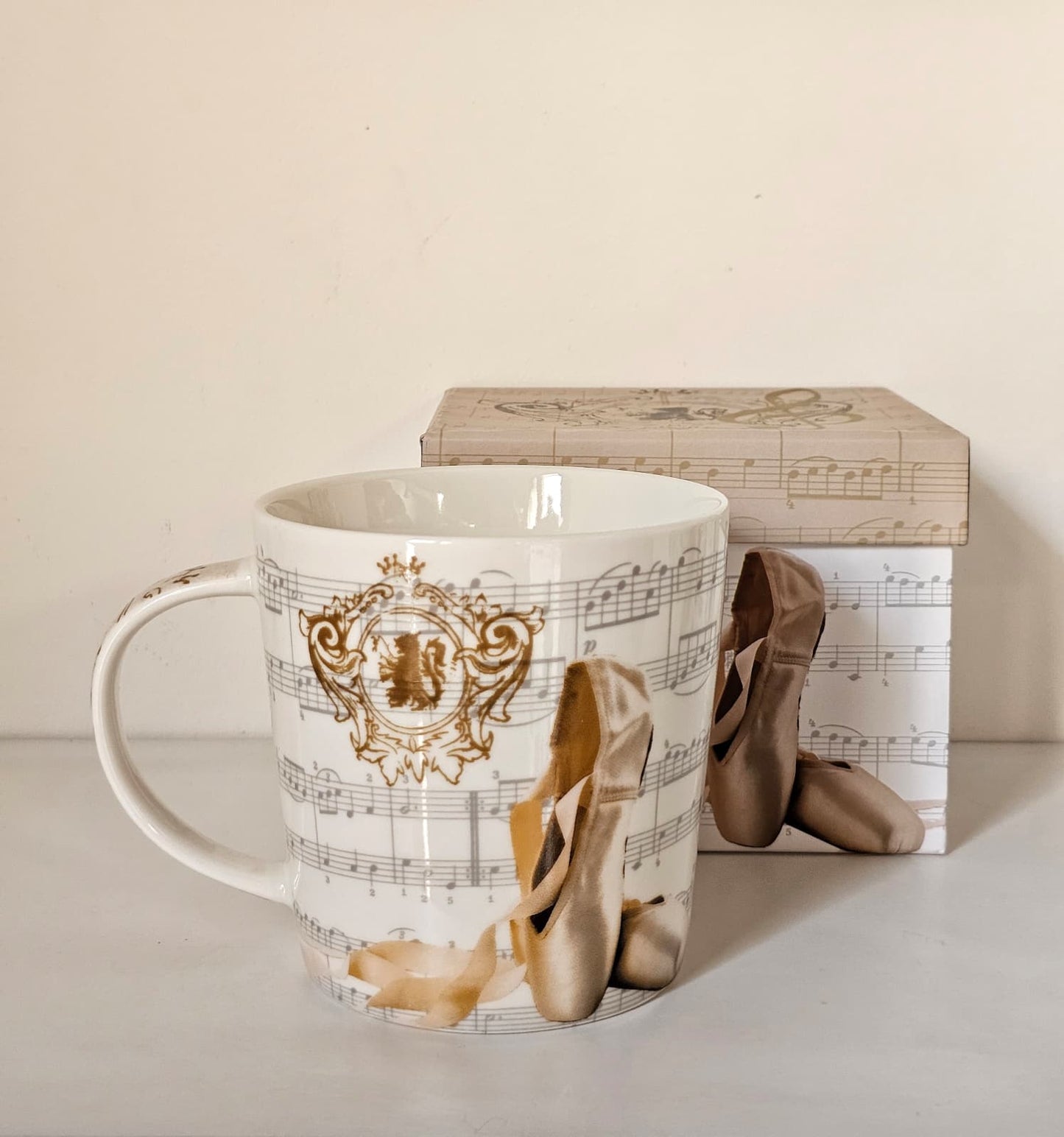 Tazza per appassionati di danza con scatola regalo